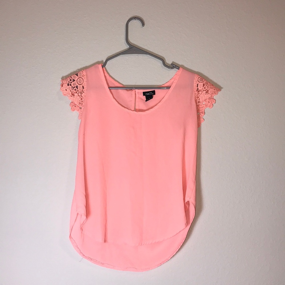 Pink blouse